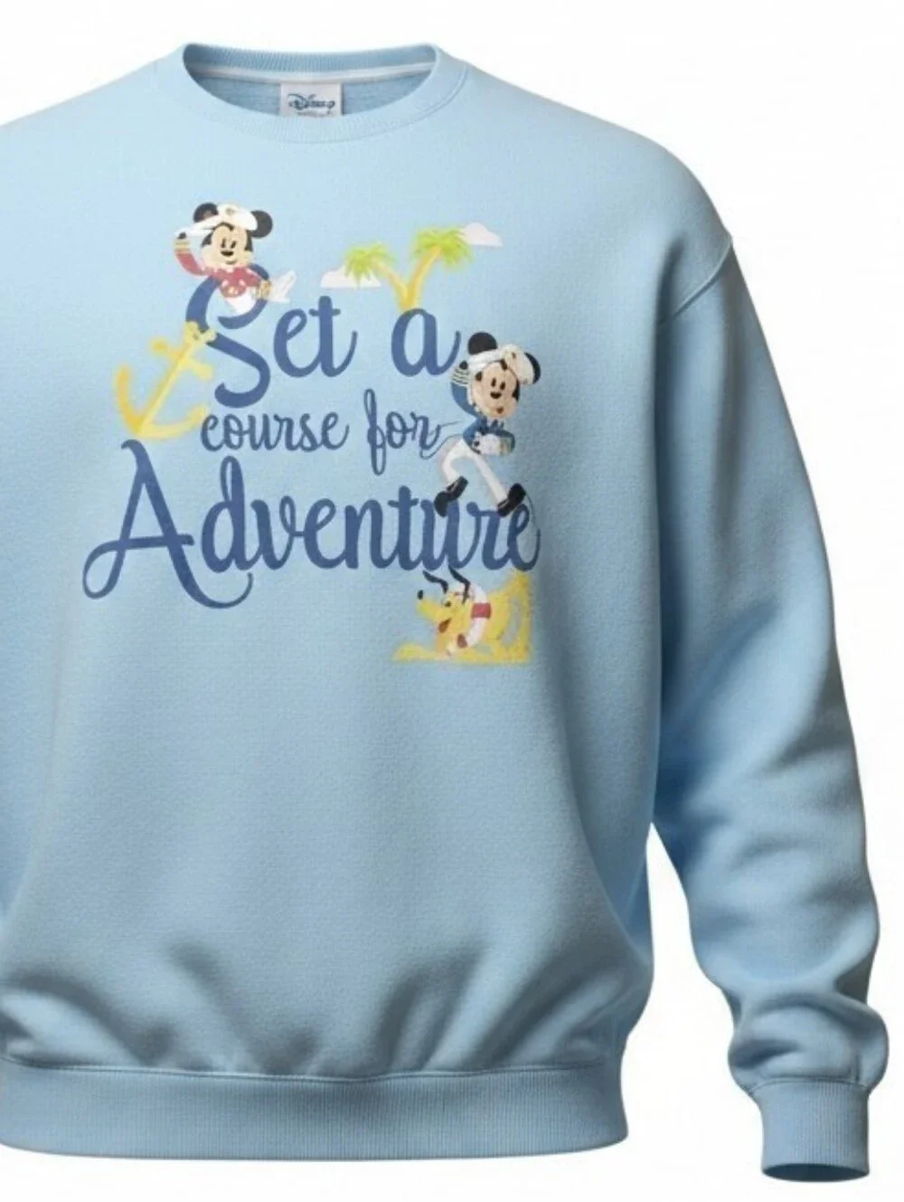 DISNEY CRUISE LINE | Set a Course for Adventure Sweatshirt Mickey Minnie | 3X